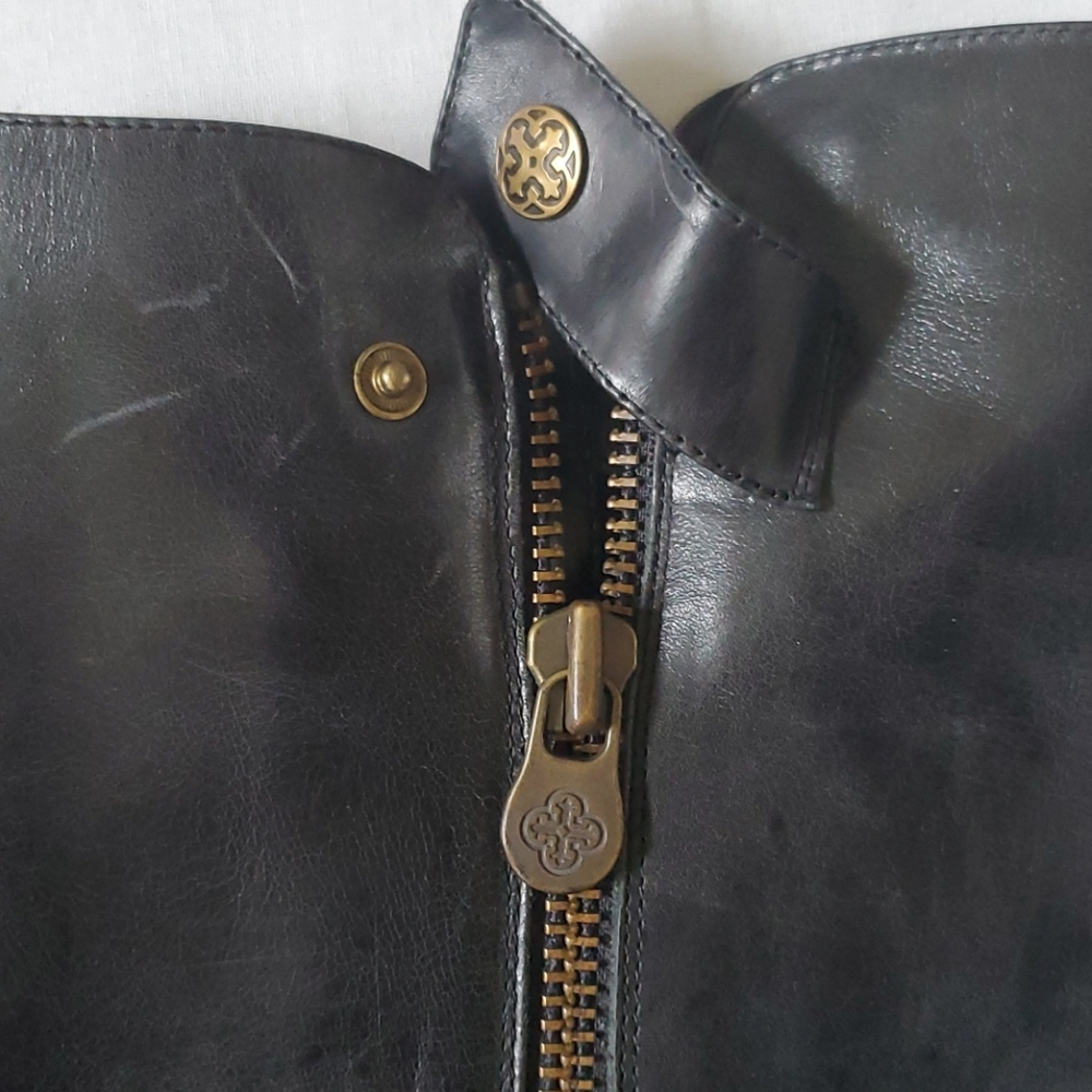 Isola black leather boots - Picture 5 of 10